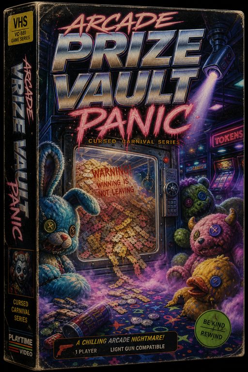 Arcade Prize Vault Panic original box art