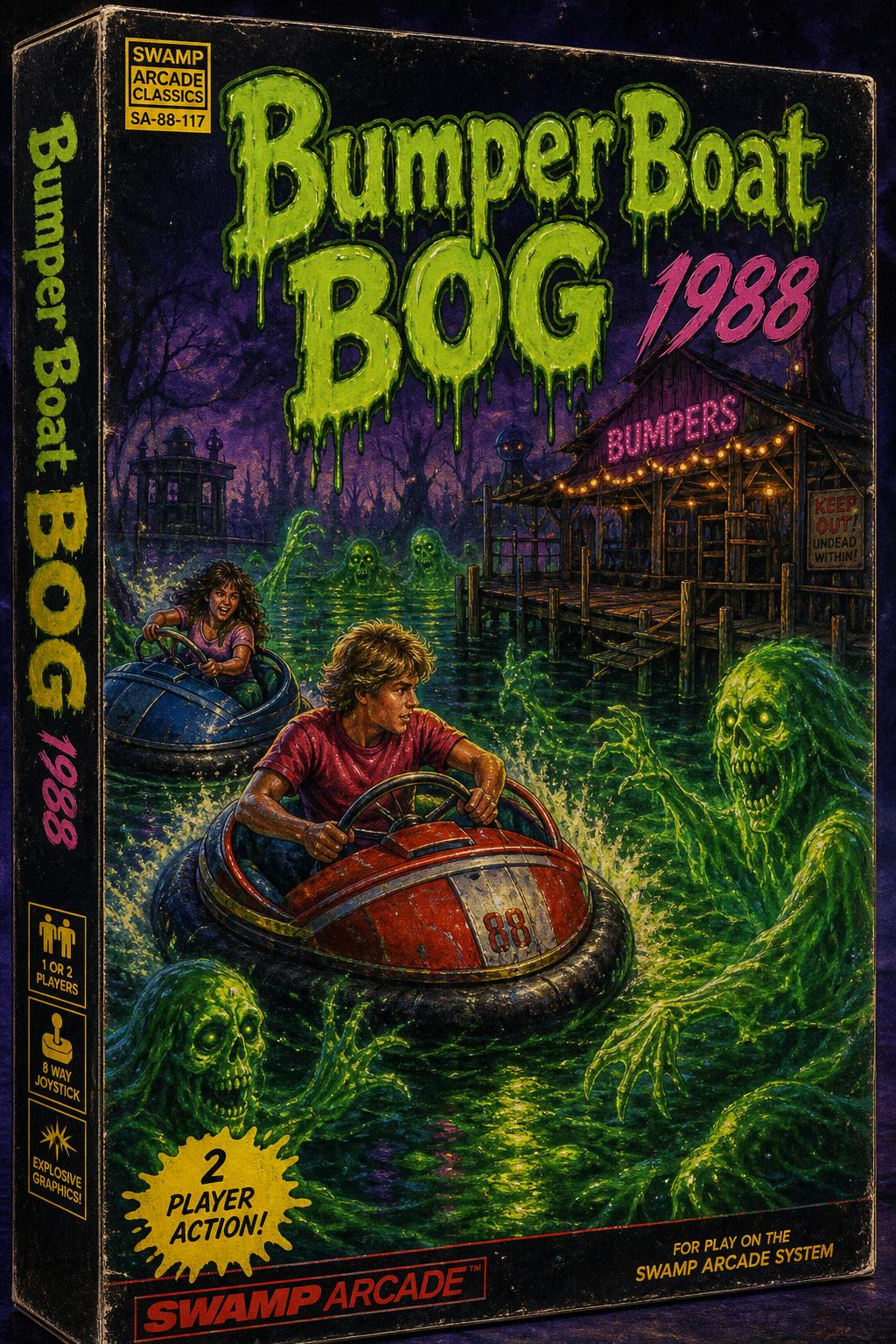 Bumper Boat Bog 1988 original box art