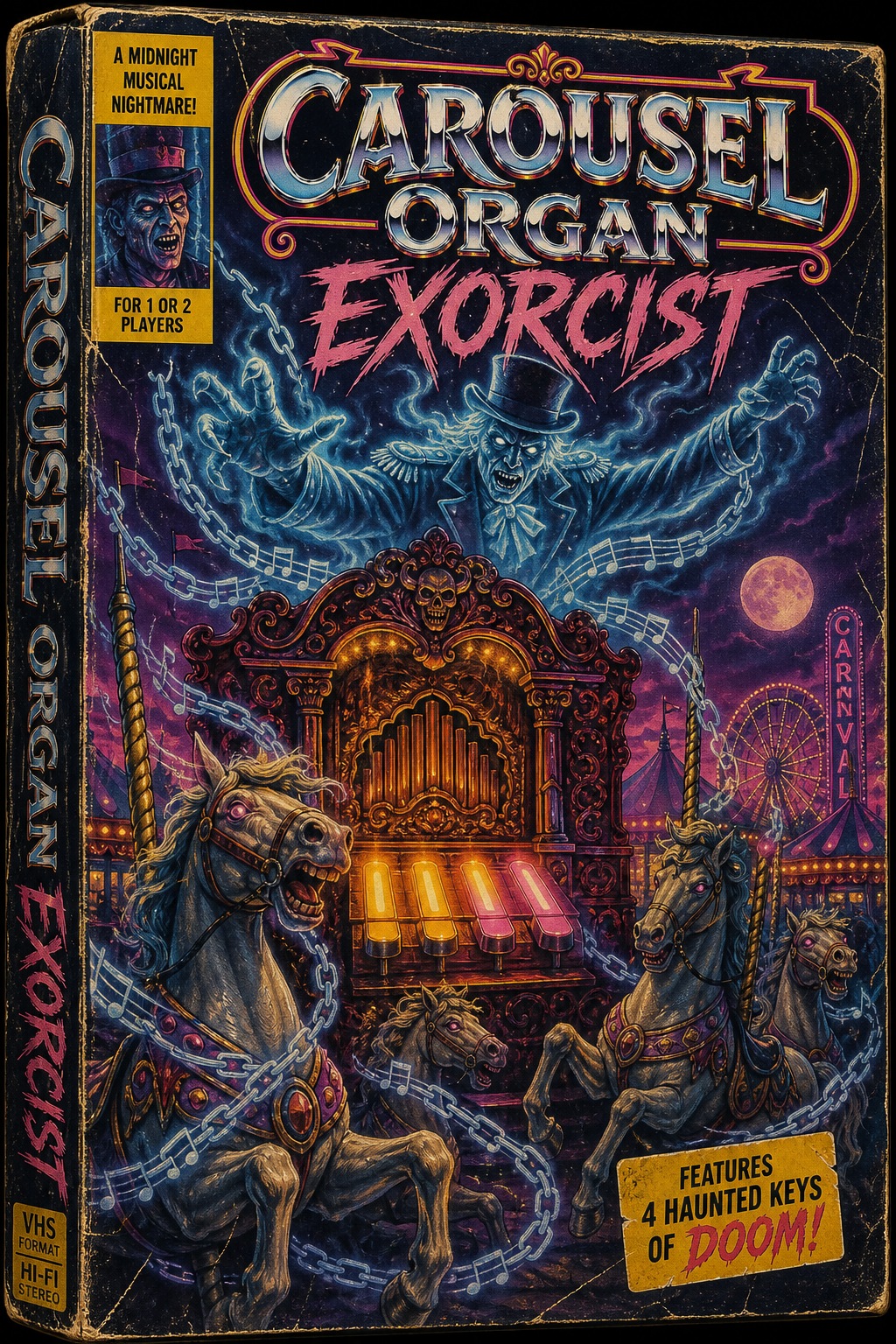 Carousel Organ Exorcist original box art