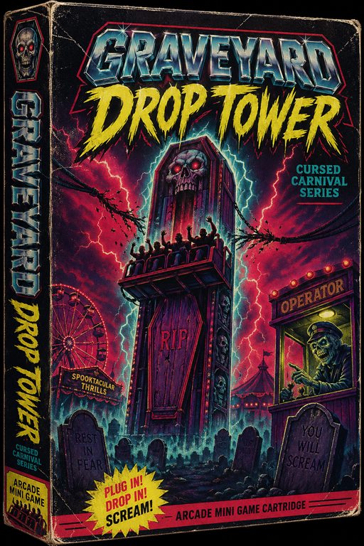 Graveyard Drop Tower original box art