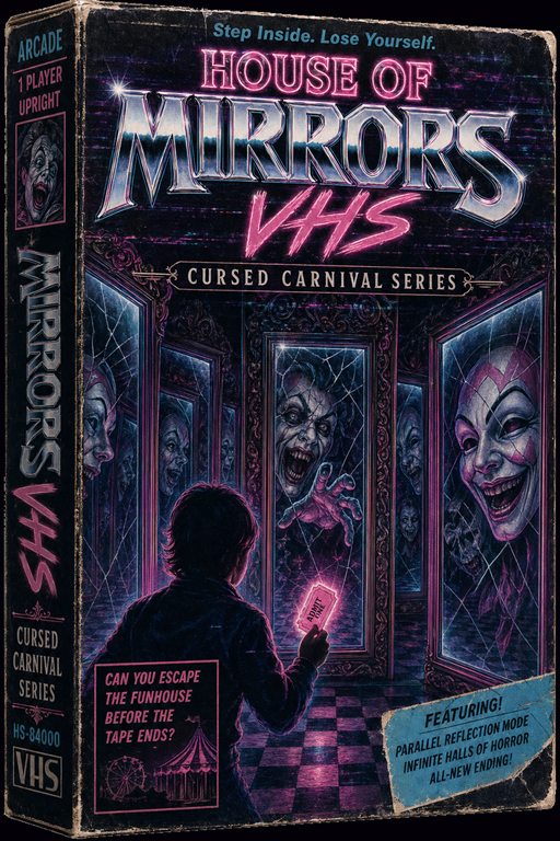 House of Mirrors VHS original box art