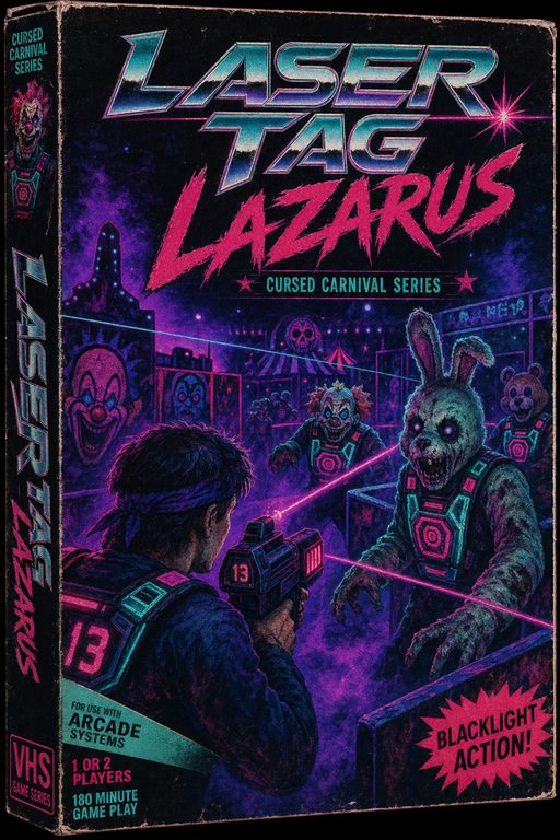 Laser Tag Lazarus original box art