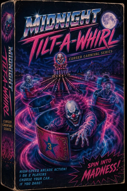 Midnight Tilt-A-Whirl original box art