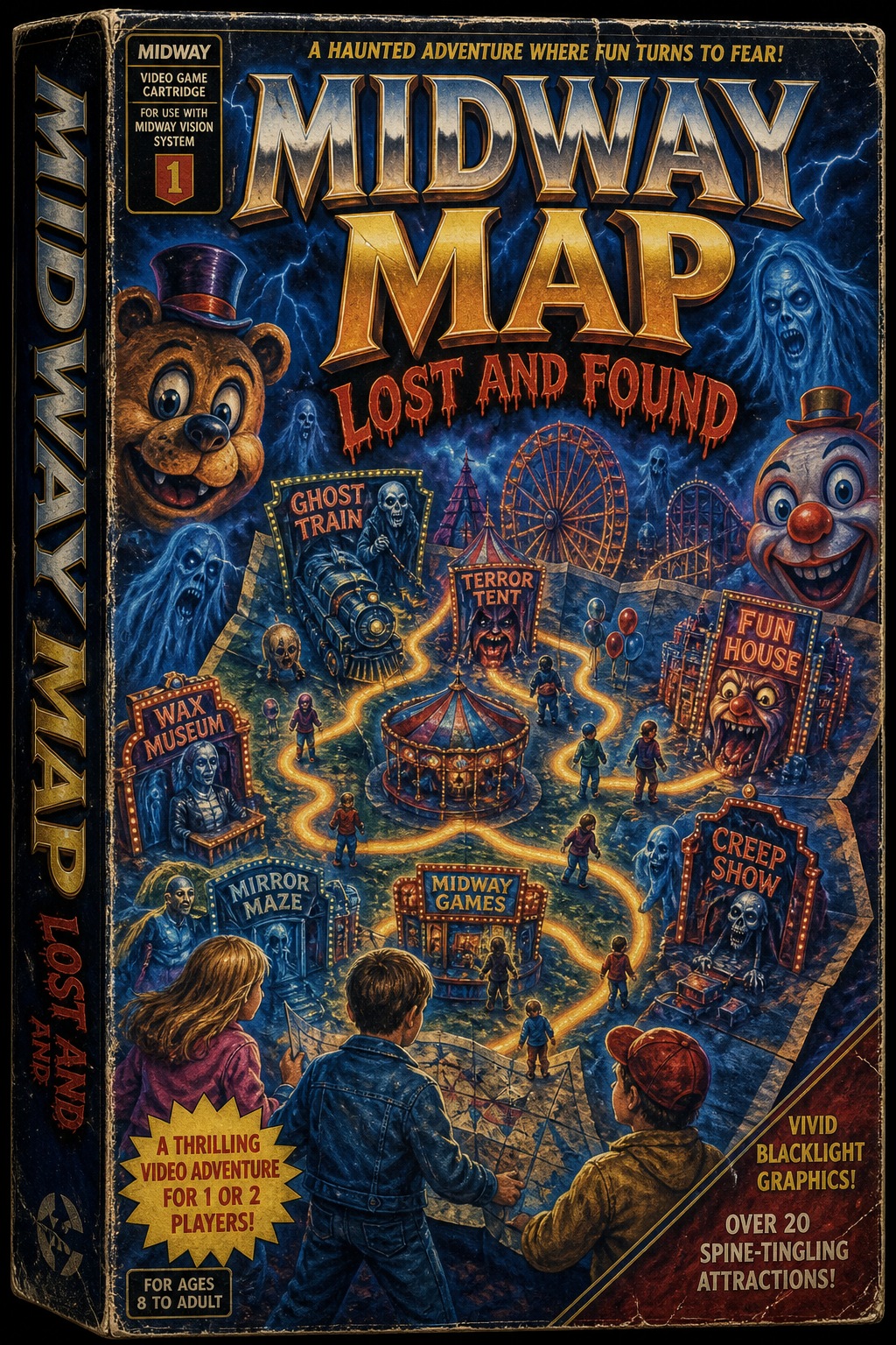 Midway Map Lost And Found original box art