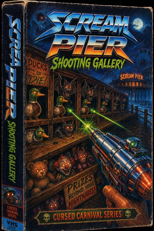 Scream Pier Shooting Gallery original box art