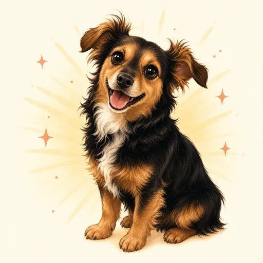 Cartoon Doony, the Yay Family mascot